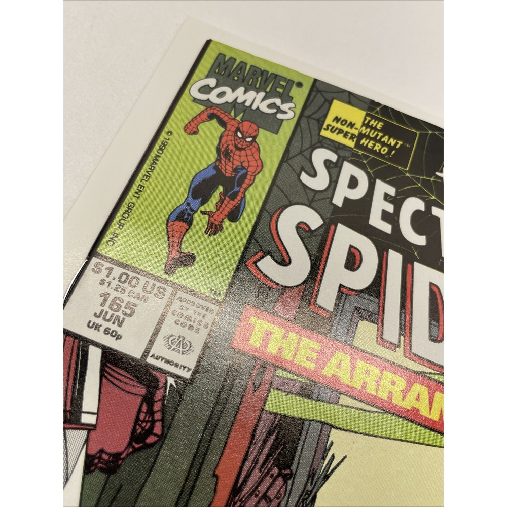 The Spectacular Spider-Man #165 (Jun 1990, Marvel) Great Condition - Picture 5 of 11